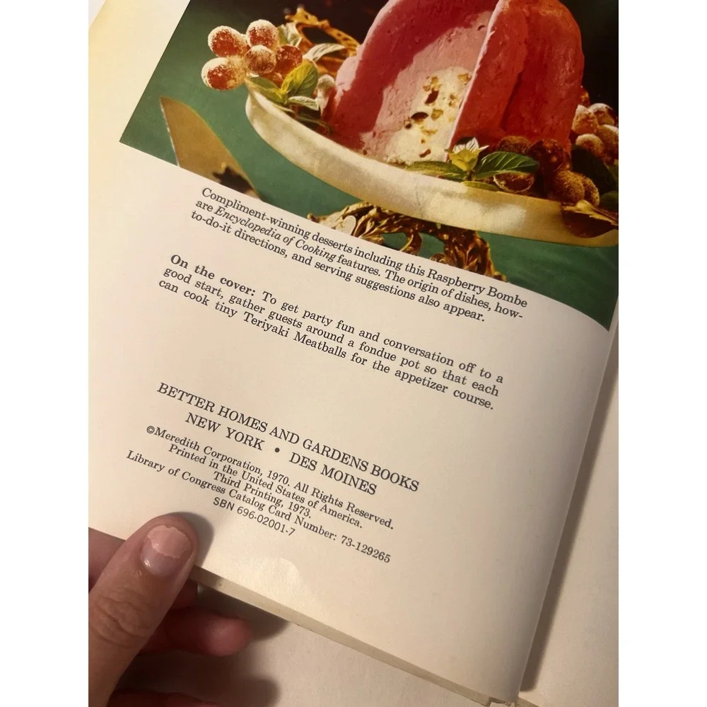 Better Homes and Gardens VTG Encyclopedia of Cooking Hardcover Cookbook Vol 1